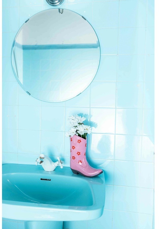 Ваза для цветов rodeo, 22,5 см, розовая (77309)