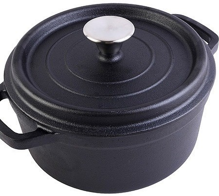 Чугунная кастрюля с крышкой 3,6 л MAYER BOCH (31158)