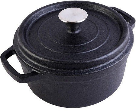 Чугунная кастрюля с крышкой 3,6 л MAYER BOCH (31158)