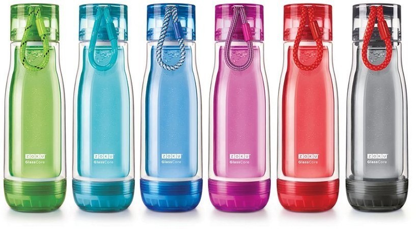 Бутылка zoku 475 мл зеленая (57254)