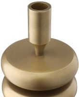 Подсвечник stone, 20 см, античная латунь (77947)