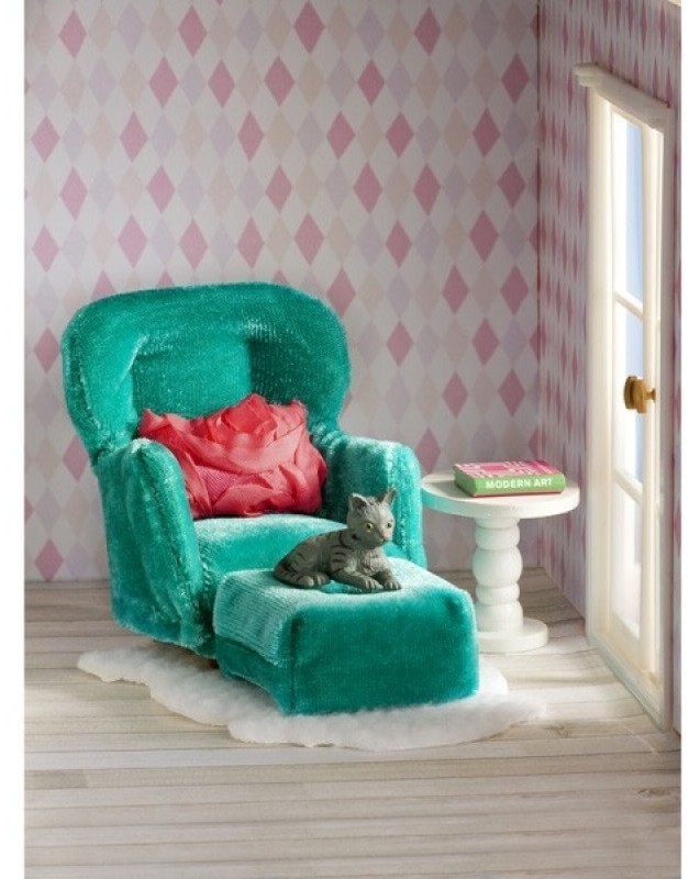 Кукольная мебель Смоланд Кресло с пуфиком (LB_60209300)
