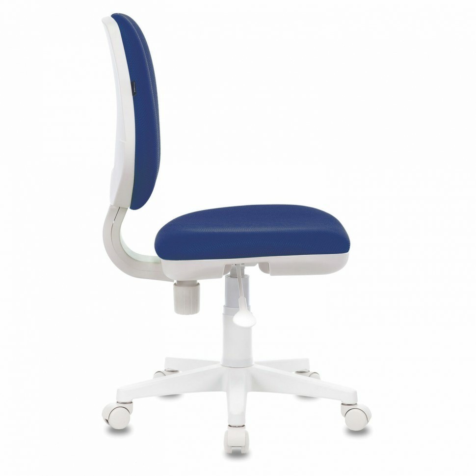 Кресло BRABIX Fancy MG-201W без подлокотников пластик белый синее 532413 (94556)