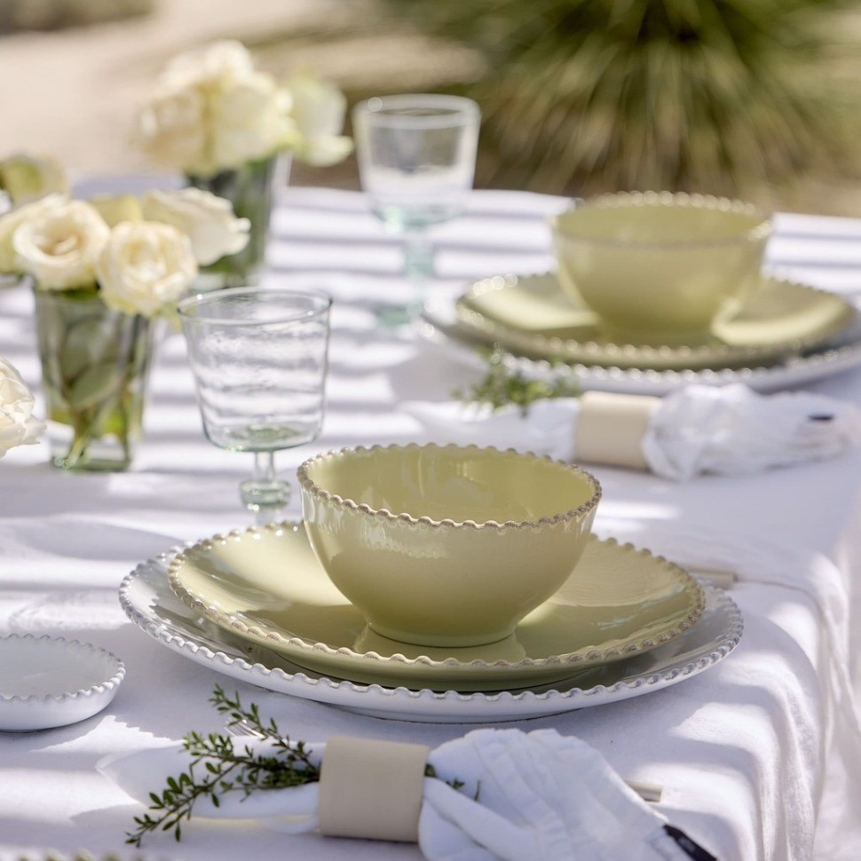 Чаша PES161-LLY(PES161-03317P), 16,5 см, керамика, lilly green, Costa Nova