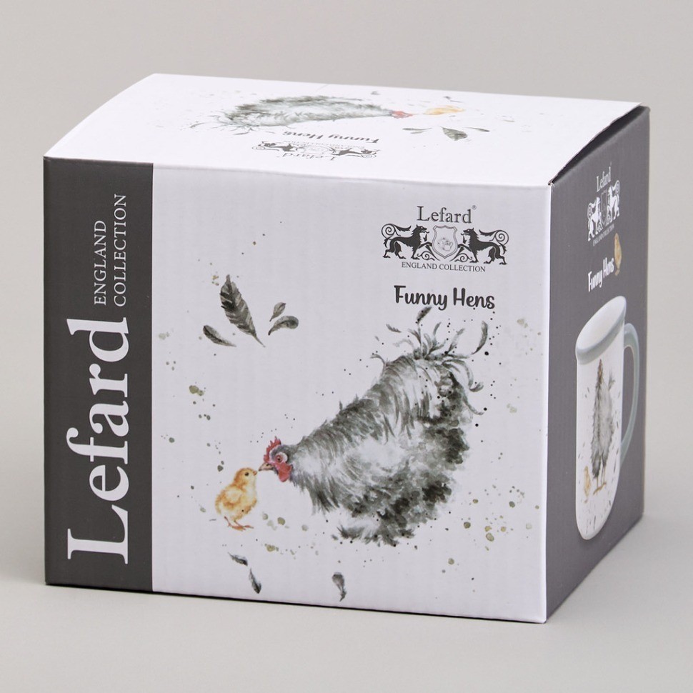 Кружка lefard "funny hens" 13*10*9,5 см 450 мл (358-2295)