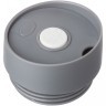 Термокружка agness "серый мрамор" с кнопкой-стоппером, 380мл колба нерж.сталь Agness (709-088)