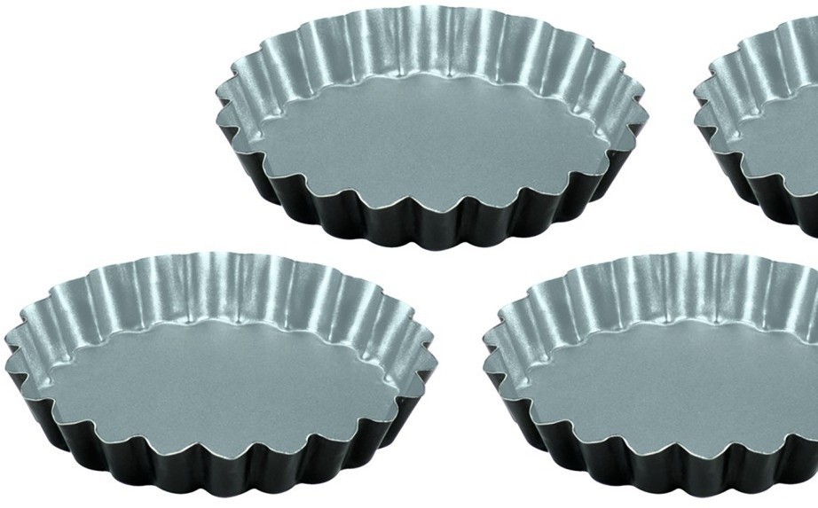 Формы для выпекания тарталеток черные 4 шт. Guardini 71204SEVEE