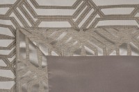 Комплект Artdeco серый( покрывало 260*260 и 2 наволочки 50*70) (TT-00015089)