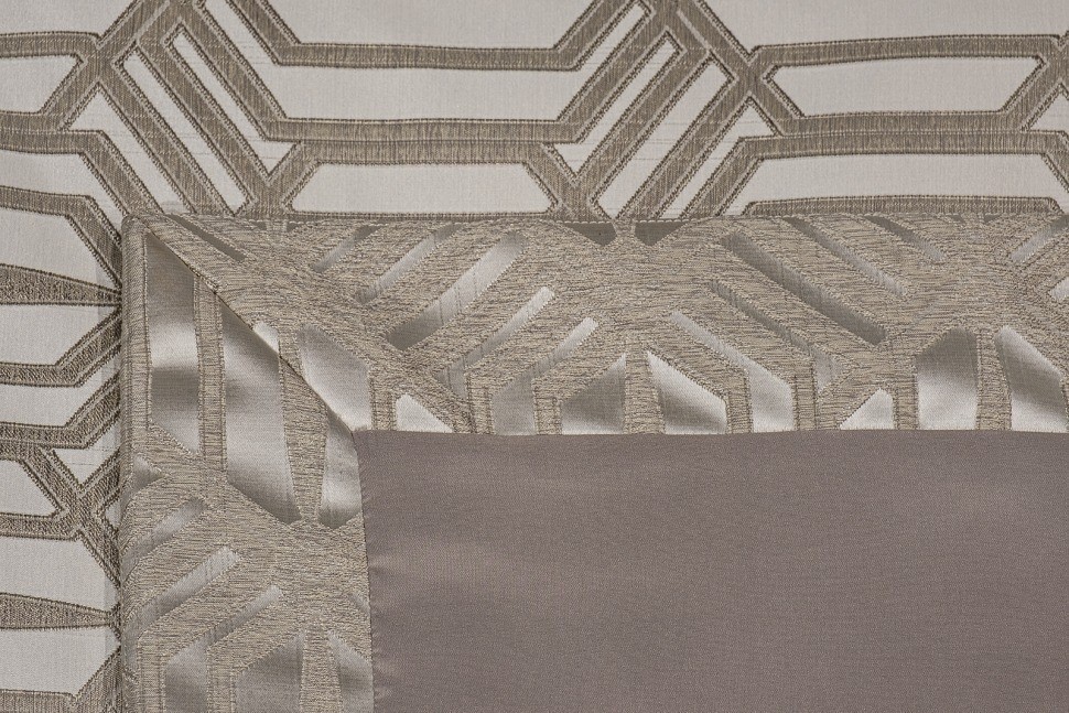 Комплект Artdeco серый( покрывало 260*260 и 2 наволочки 50*70) (TT-00015089)