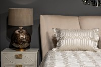 Комплект Artdeco серый( покрывало 260*260 и 2 наволочки 50*70) (TT-00015089)