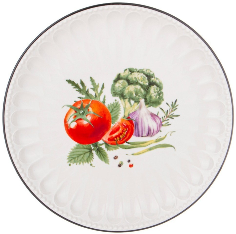 Набор тарелок обеденных lefard "kitchen passions" 2 шт. 26*2,8 см (189-482)