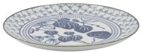 Тарелка 16723, 25,7 см, фарфор, blue/white, TOKYO DESIGN