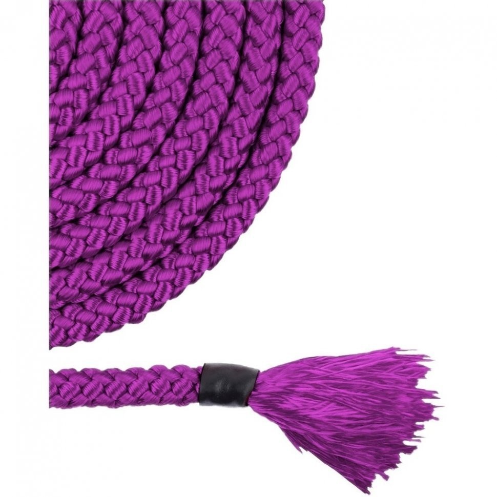 Нейлоновая скакалка для художественной гимнастики Cinderella Purple, 3м (1730531)