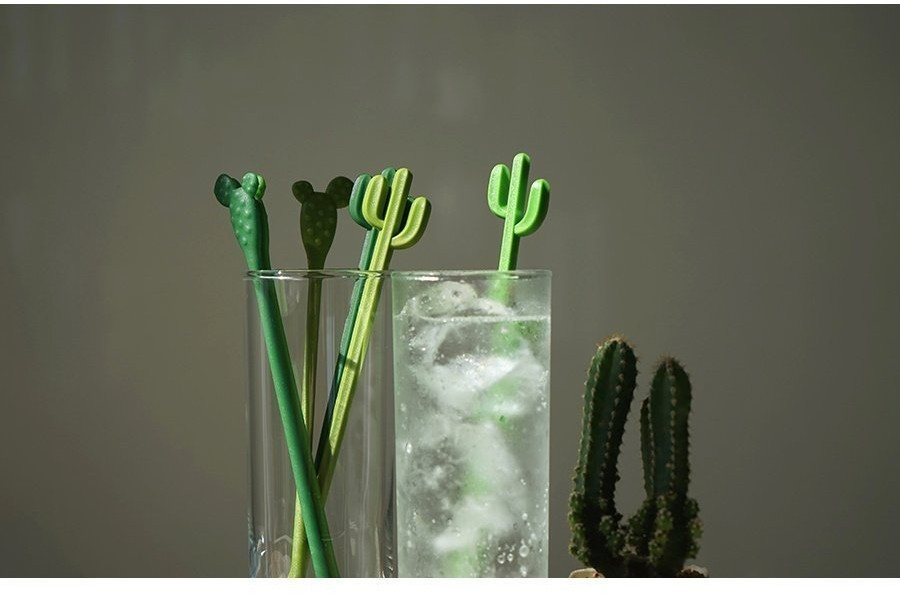 Набор палочек для размешивания коктейля cactus (59850)