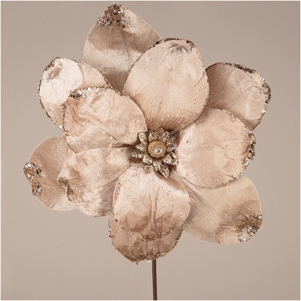 Цветок искусственный "пуансетия" диаметр=28 см. Lefard (226-1039)