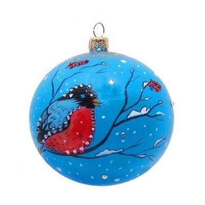 Новогодний шар Свет сказки с кристаллами Swarovski (4007)