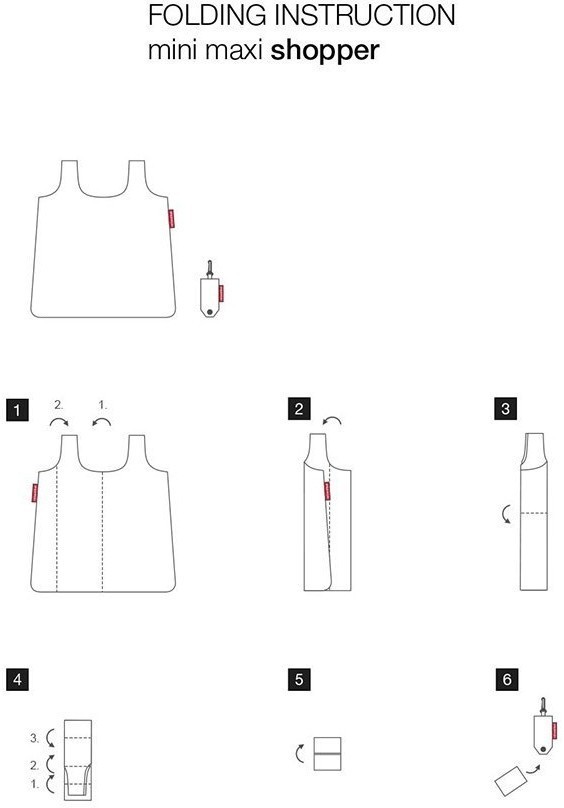 Сумка складная mini maxi pocket damson (55386)