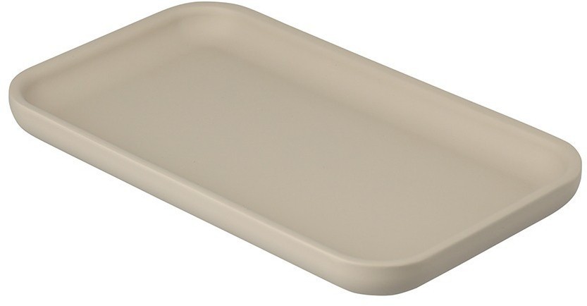 Подставка для ванных принадлежностей slim, светло-серая, большая (78878)