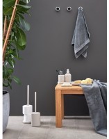 Подставка для ванных принадлежностей slim, светло-серая, большая (78878)