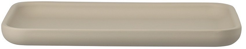 Подставка для ванных принадлежностей slim, светло-серая, большая (78878)