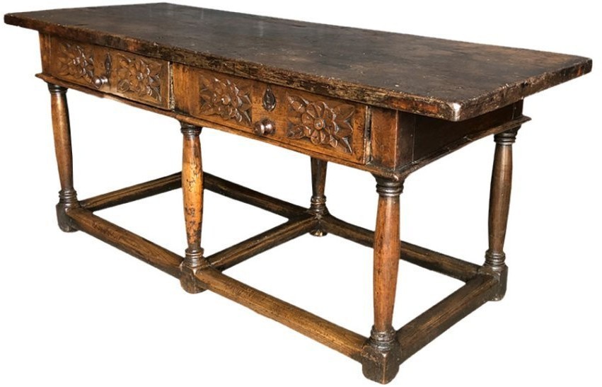 Консоль XVII век, Испания AW-SPANICH TABLE, Орех, Brown, ROOMERS ANTIQUE