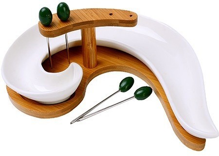 Менажница с подставкой LORAINE (12076)