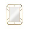 Зеркало прямоугольное в метал. раме цвет золото 71*91*2см (TT-00004736)