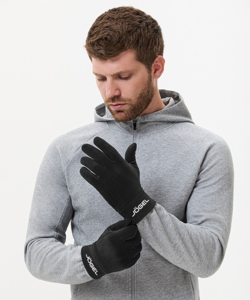 Перчатки JOGEL CAMP Fleece Gloves, черный (2115828)