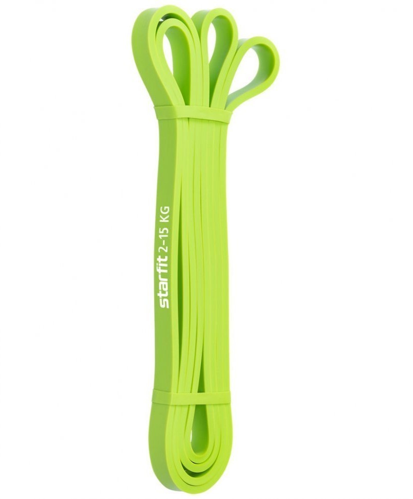 Эспандер многофункциональный ES-802 ленточный, 2-15 кг, 208х1,3 см, зеленый (732660)