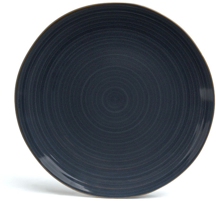 Набор тарелок закусочных bronco "concept" 4 шт. 22 см синий (576-1013)