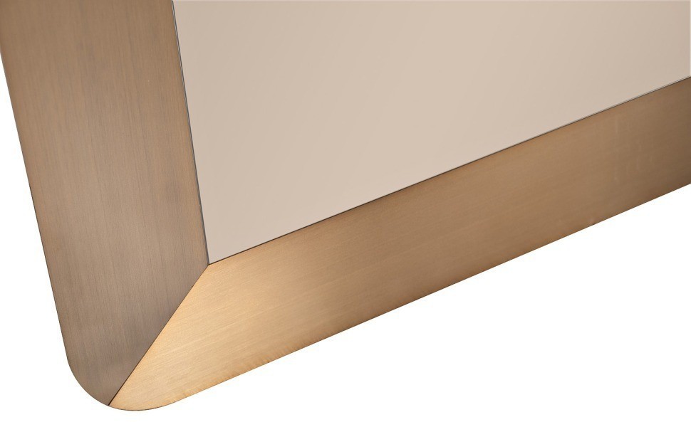 Зеркало рама нерж.сталь/мат.бронза 210*68*7,5см (TT-00015447)