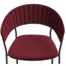 Стул stefany, велюр, винный (75784)