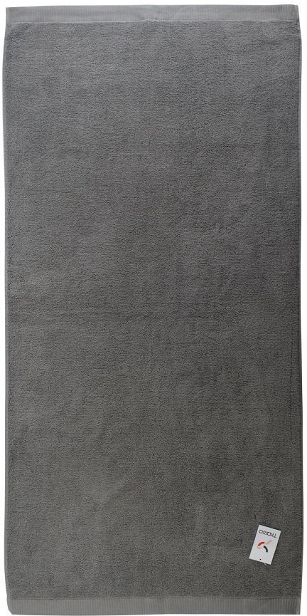 Полотенце банное темно-серого цвета из коллекции essential, 90х150 см (63105)
