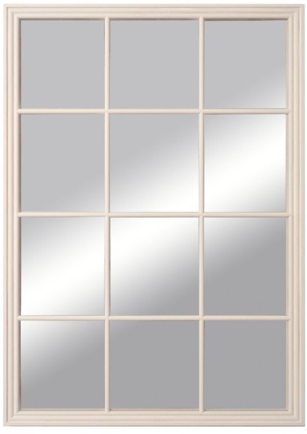 Зеркало Florence белое арт 201-10ETG-ET