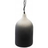Светильник подвесной sustainable collection, D22х39 см, черный/белый (76552)