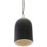 Светильник подвесной sustainable collection, D22х39 см, черный/белый (76552)