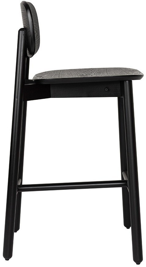 Стул барный saga, темно-серый (79957)