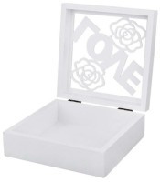 Шкатулка 16*16 см.высота=6 см. Lefard (421-138)