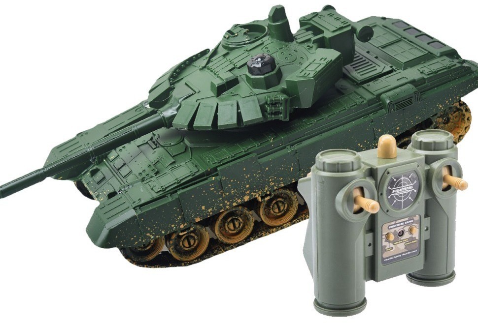 Радиоуправляемый танковый бой (советский T72 + M1 Абрамс США) (RWG99851)