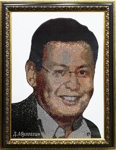 Картина Портрет 36 с кристаллами Swarovski (2401)