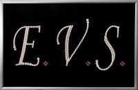 Картина Логотип E.V.S. с кристаллами Swarovski (2308)