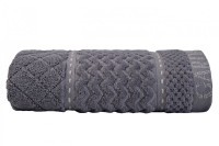 Полотенце Наполи серое 70*140 (TT-00008670)