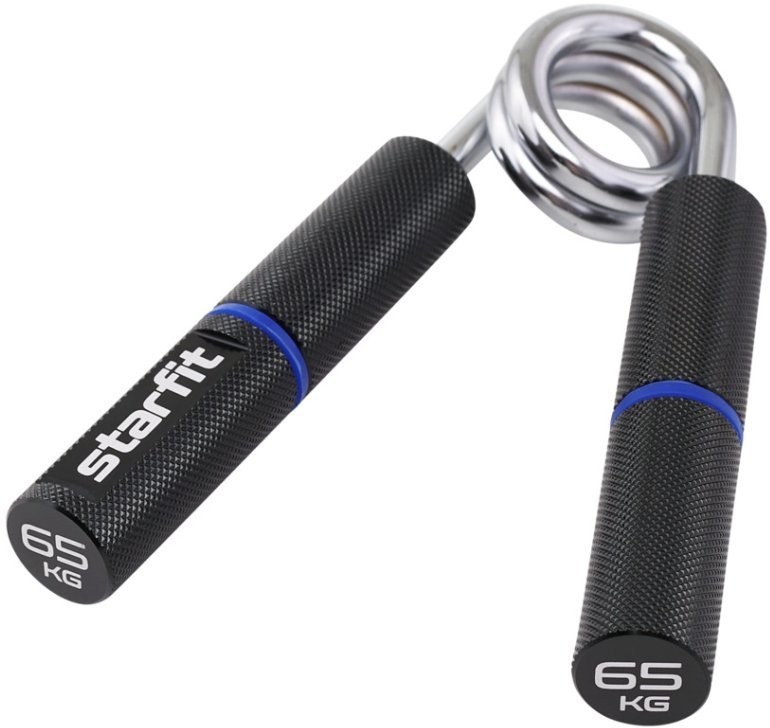 Эспандер кистевой ES-405 пружинный, 65 кг, металлический, черный/темно-синий (2103769)