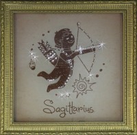 Картина Стрелец малый с кристаллами Swarovski (1709)