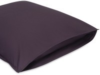 Набор наволочек из стираного перкаля сливового цвета из коллекции essential, 70х70 см (77746)