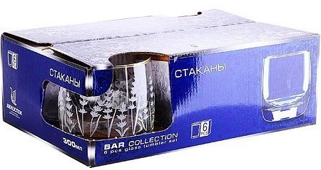 Набор стаканов 300мл. 6шт. "Лаванда" " (160-ГЗ6-2)