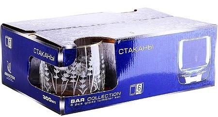 Набор стаканов 300мл. 6шт. "Лаванда" " (160-ГЗ6-2)