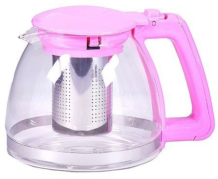 Чайник заварочный роз1 л стекло Mayer&Boch (29948-2)