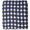 Покрывало из хлопка polka dots темно-синего цвета из коллекции essential, 230х250 см (76961)
