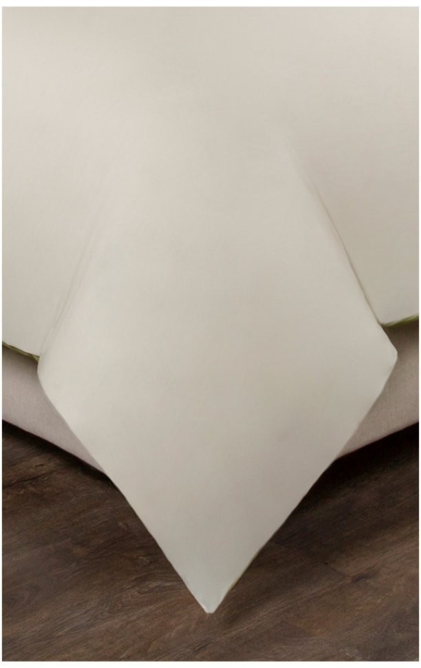 Кпб 2-х спальный "сонет" под 175*215 см, пр (цвет св зеленый) 220*250 см, нав 50*70-2 шт, 100% х/б SANTALINO (984-302)